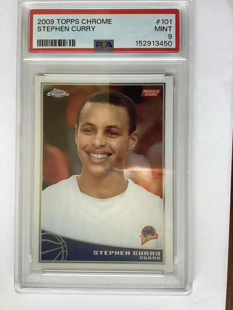 Stephen Curry 2009 Topps Chrome