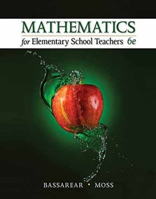 Mathematics for Elementary - Paperback, by Bassarear Tom; Moss - Very Good