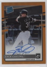 2020 Panini Donruss Optic Orange Prizm 57/99 Zack Collins #RRS-ZC Auto 0cv