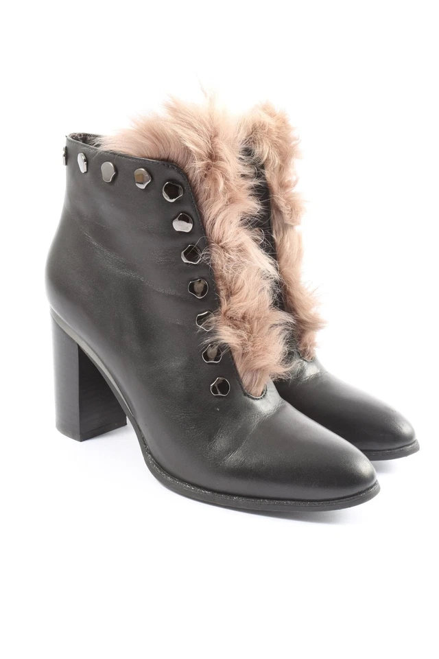 PEPEN SOLE Botas con cremallera Mujeres Botines Talla EU 39 negro look casual - Imagen 4 de 4
