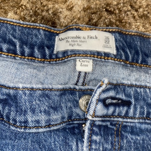 Abercrombie & Fitch Shorts Übergröße 36/22 Curve Love High Rise Mom Short - Bild 2 von 4