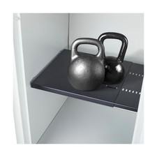 Metal Adjustable Locker Shelf  Heavy Duty Powder-Coated Steel Locker Organiz...