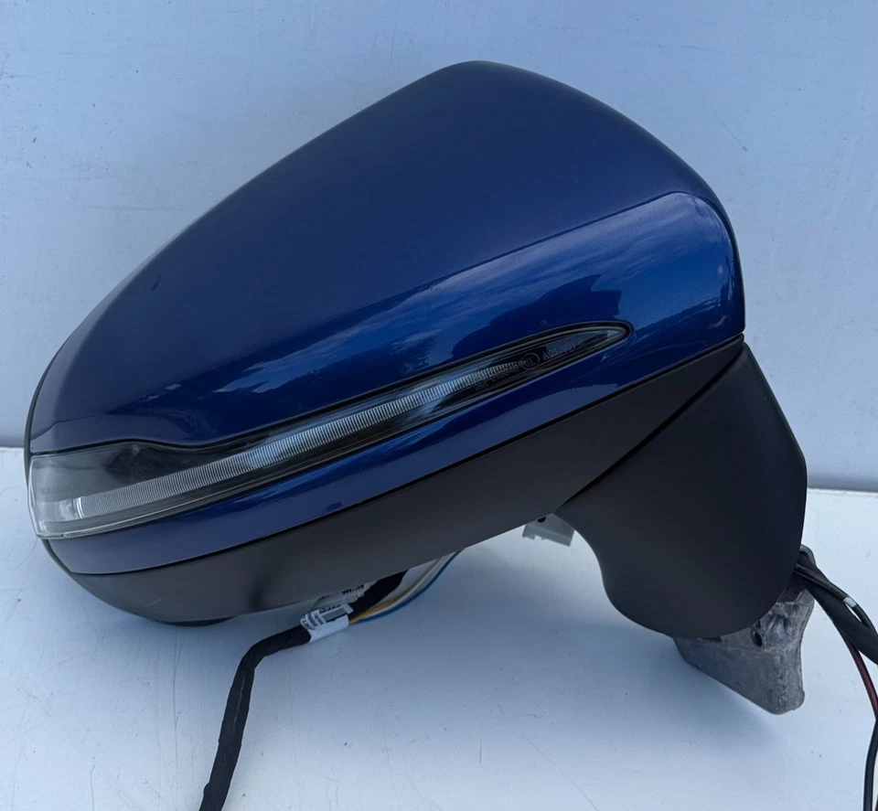 Mercedes C Class Coupe W205 Door Mirror Blue 896 Convertible - Driver Side Right - Image 3 of 4