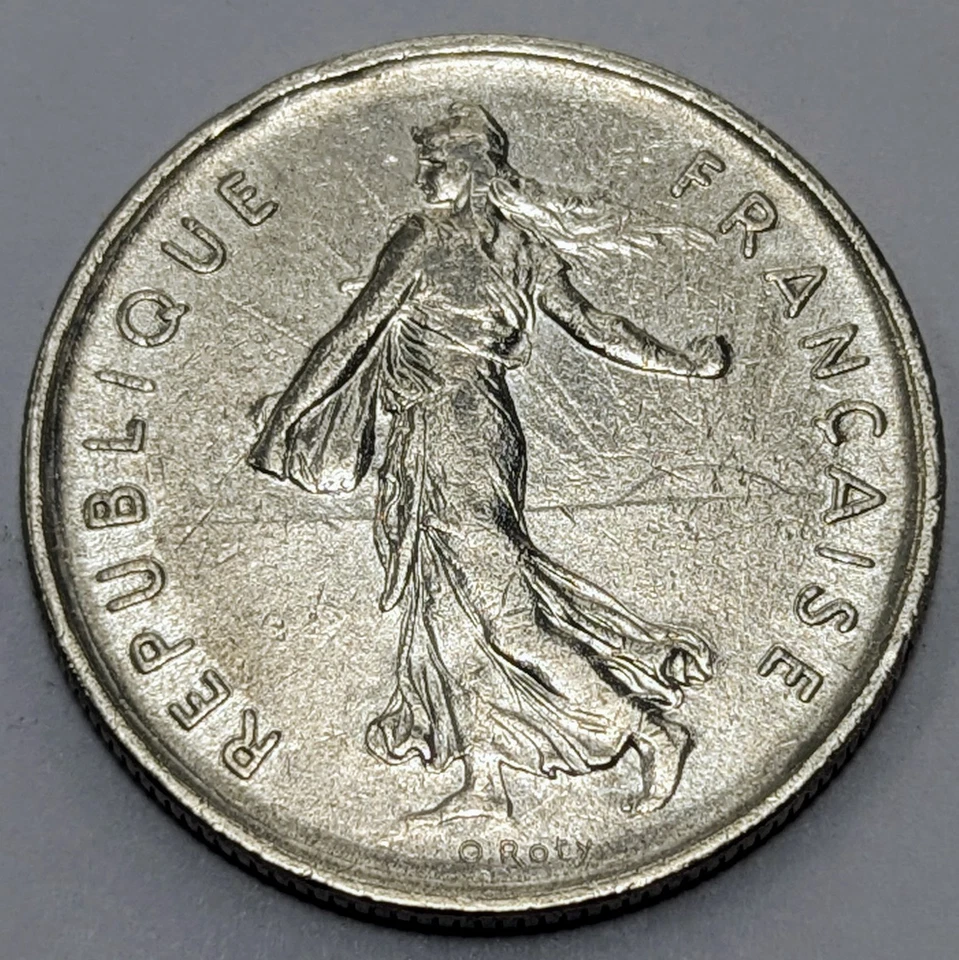 Франция 1973 5 франков - Изображение 2 из 2