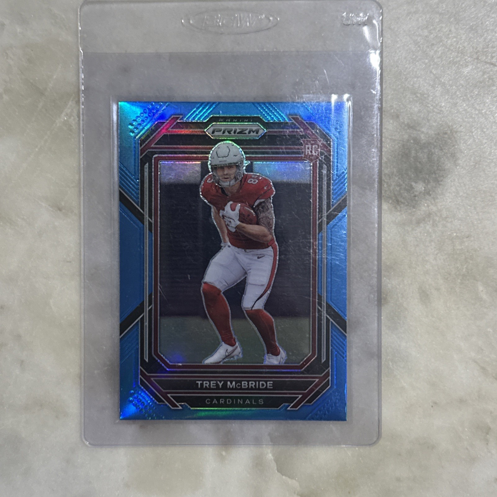 2022 Prizm #327 Trey McBride Light Blue RC