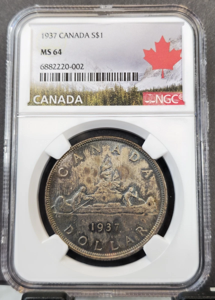 MS 64 Graded Canadian Dollar Coins for sale | eBay