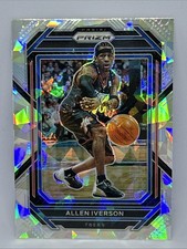 2022-23 Panini Prizm Allen Iverson Cracked Ice #281