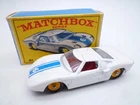 VINTAGE MATCHBOX LESNEY No.41c FORD GT40 IN ORIGINAL BOX 1965