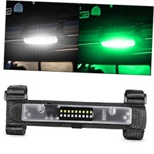 UTV Interior Light, Universal Roll Bar Mount LED Light UTV Dome Green  White