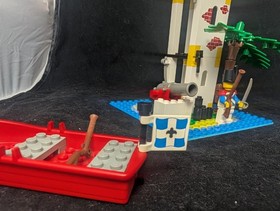 Lego 6265 Pirates I Sabre Island Complete Set Vintage Manual Minifigures