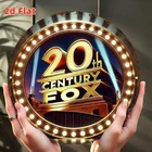 Tin Metal Signs Home Décor 8x8 20th Century Fox Logo | Defining Cinematic Legen