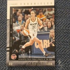 Panini 2025 Caitlin Clark Chronicled #19 AP Female Athlete Indiana Fever