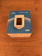 Ring Spotlight Cam Plus, Battery - White - New - Sealed