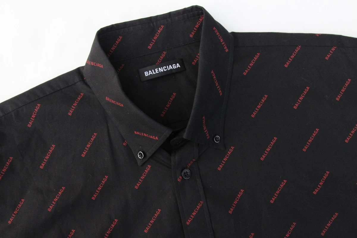 Balenciaga Button-Up Casual Button-Down Shirts for Men for sale - eBay