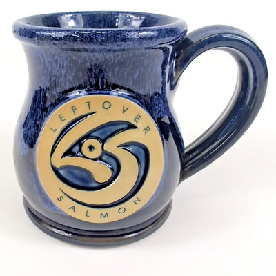 RARE Deneen Pottery LEFTOVER SALMON 2022 Mug Colorado Jamgrass Band Bluegrass