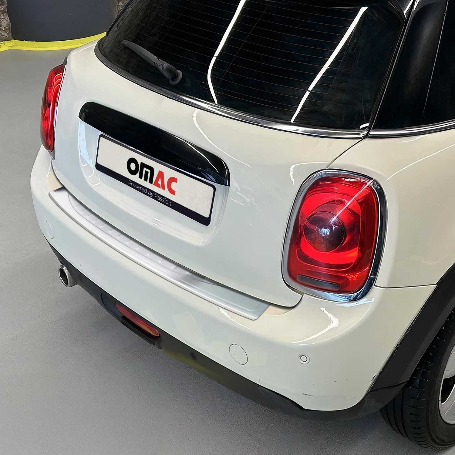 Protection pare-chocs Mini Cooper F56 2014-2023 seuil inox coffre
