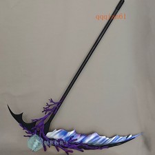 Arknights Mousse Scythe 3-Piece Detachable Cosplay Weapon Prop Halloween PLA Toy