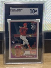 2018 Topps - Silver Pack 1983 Topps Chrome Update Series Shohei Ohtani #145 (RC)