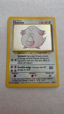 Pokémon 1999 Base Set Chansey Holo 3/102 Vintage WOTC Unlimited Rare HP on eBay