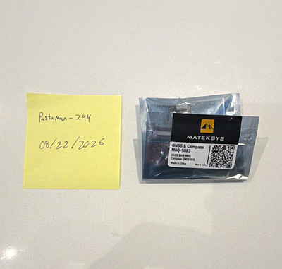 Matek Systems M8Q-5883 GNSS GPS & Compass Module Black