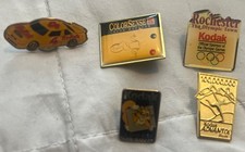 Kodak Vintage Pin Collection Set ~ Lot of 5 P3