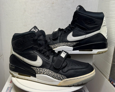 Nike Air Jordan Legacy 312 Black Cement 2018 High top Mens Size 12 46 AV3922-001