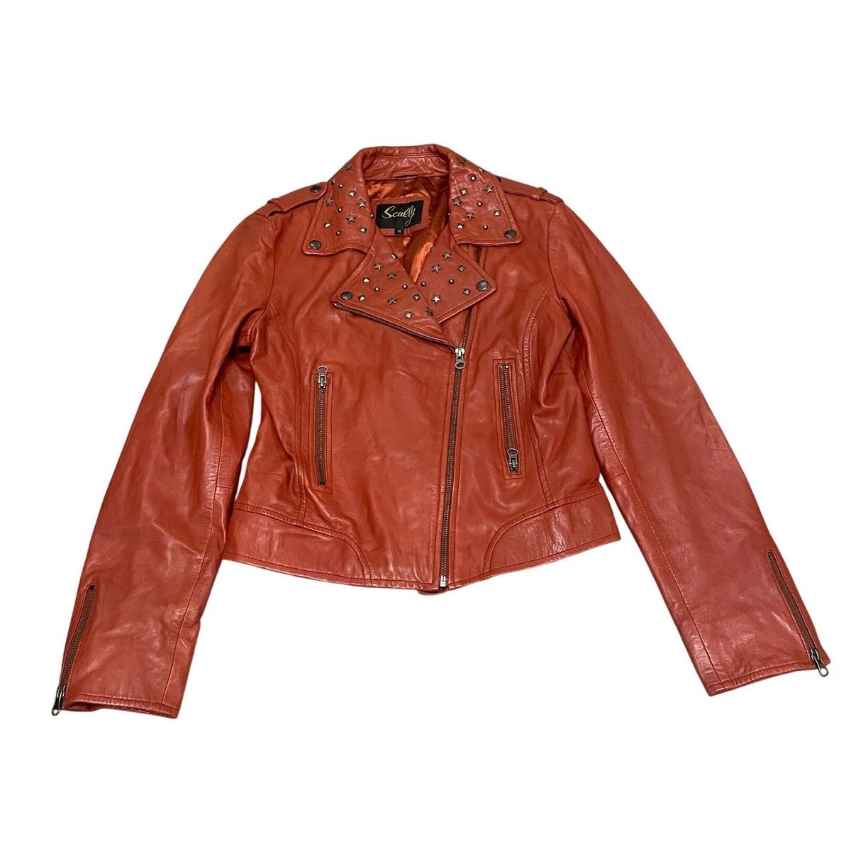 Scully Leather Outer Shell Red Coats, Jackets & Vests for Women  display picture 1