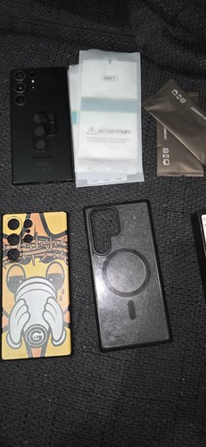 Samsung Galaxy S23 Ultra 512GB Phantom Black + Zubehör-Paket