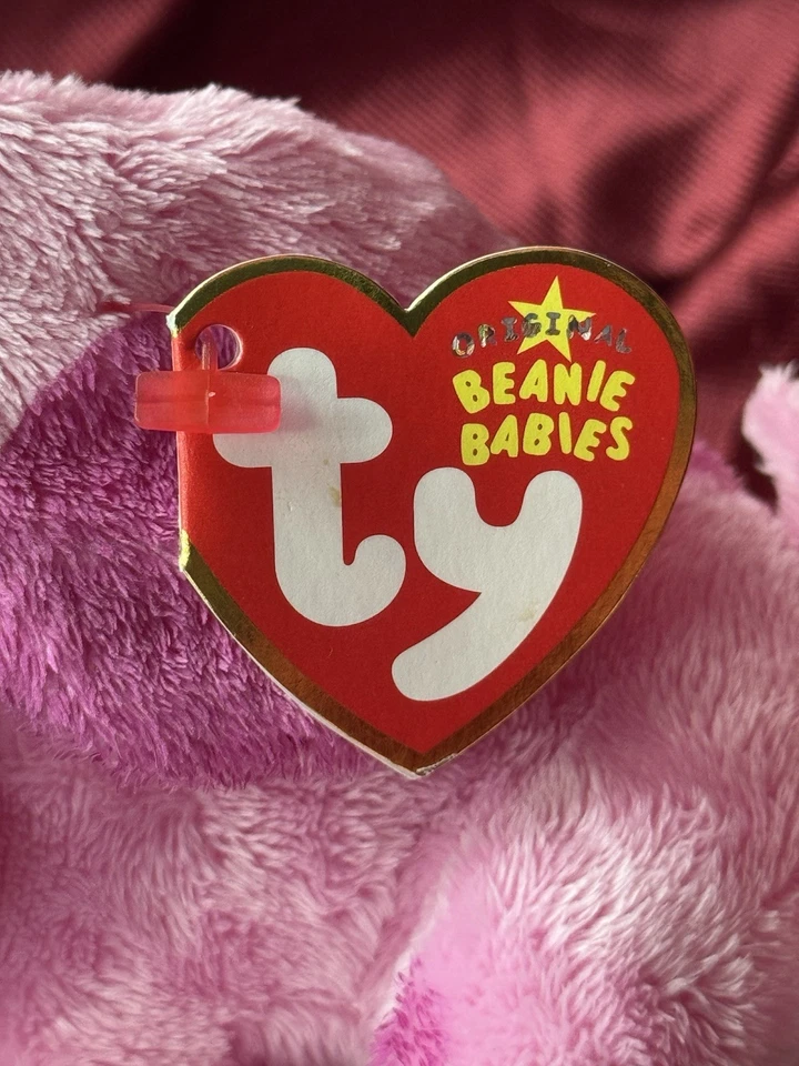 Vintage 2005 Ty Original Beanie Babies Magenta (Blue’s Clues) New With Tags - Image 3 of 4
