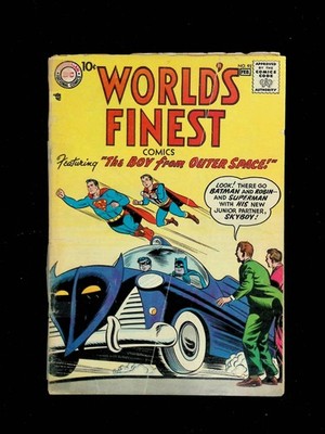 1958 World's Finest Comics 92 1st Skyboy DC