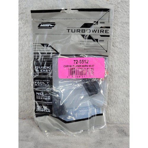 Metra 72-6512 TurboWire Speaker Harness for Chrysler 1990-2007 Quick Install