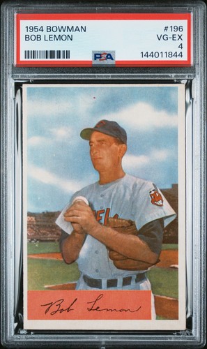 1954 Bob Lemon #196