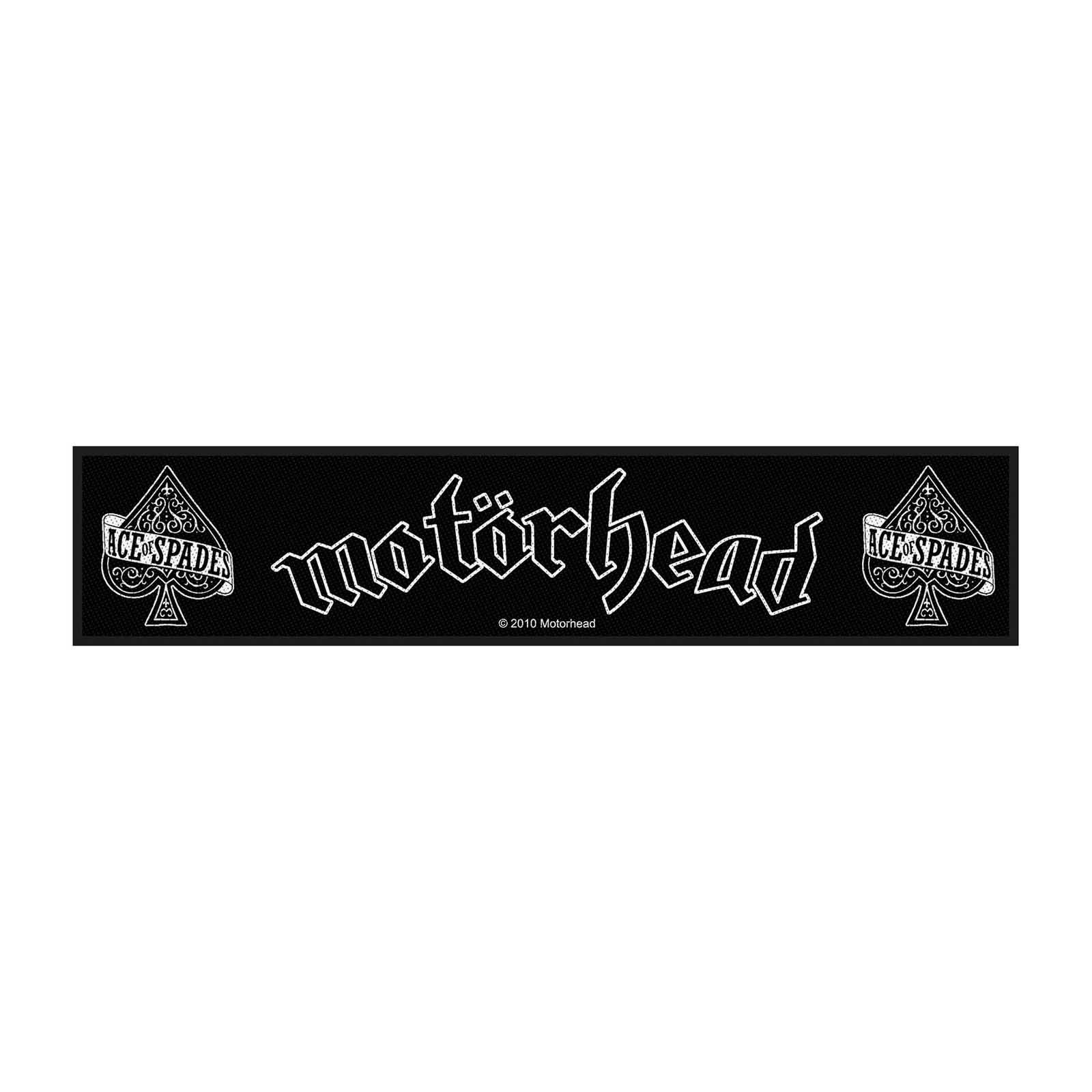 Motorhead Ace Of Spades Strip Patch NEW OFFICIAL