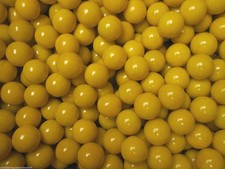 MARBLES 2 POUNDS 5/8 GAME / YELLOW CHINESE CHECKERS MEGA MARBLES