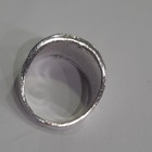 Silver Tone Stainless Steel Elephant Band Ring Size 7 No Stones Animal Theme — photo 2