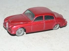 Matchbox Lesney 65b Jaguar Mk2 3.4 litre saloon met. red, silver plastic wheels