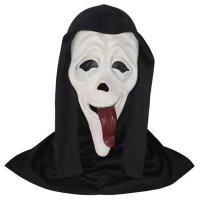 Adult Scary Movie Stoned Ghost Face Scream Spoof Mens Costume Mask Fun Halloween