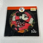Minnie Mouse Dale Tiffany Stained Glass Suncatcher Disney Circular Collector's
