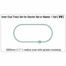 Kato USA Inc. N V5 Inner Oval Track Set KAT20864 N Track