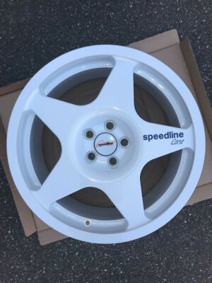 Original Speedline Champion Rim 8X17 5X98 Lancia Delta Integrale