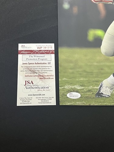 Dion Lewis Signed 16x20 Photo New England Patriots JSA Pose 1 - Picture 3 of 3