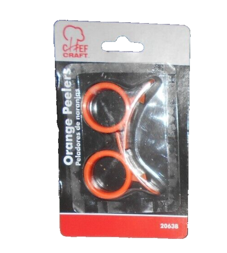 Chef Craft Two Pack Orange Peeler - 第 1/1 張圖片