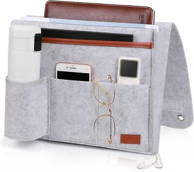 Telaero Nachttisch Caddy, Nachttisch Aufbewahrung Caddy Sofa Armlehne Organizer, Telefon, Tisch
