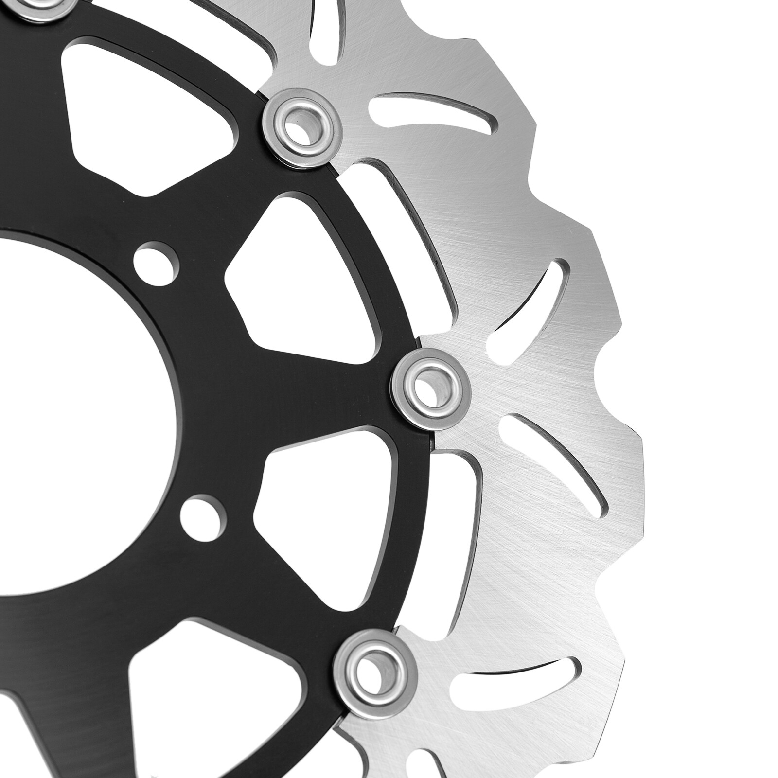 Ninja ZX6R ABS ZX636 13up ZX10R 2008 2015 Front Rear Brake Rotor for