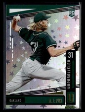 2020 Panini Chronicles #20 A.J. Puk Unparalleled Astral Rookie