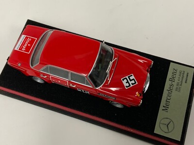 1/43 Minichamps Mercedes 300 SEL 6.9 AMG 1971 Sudwestpokal Leather