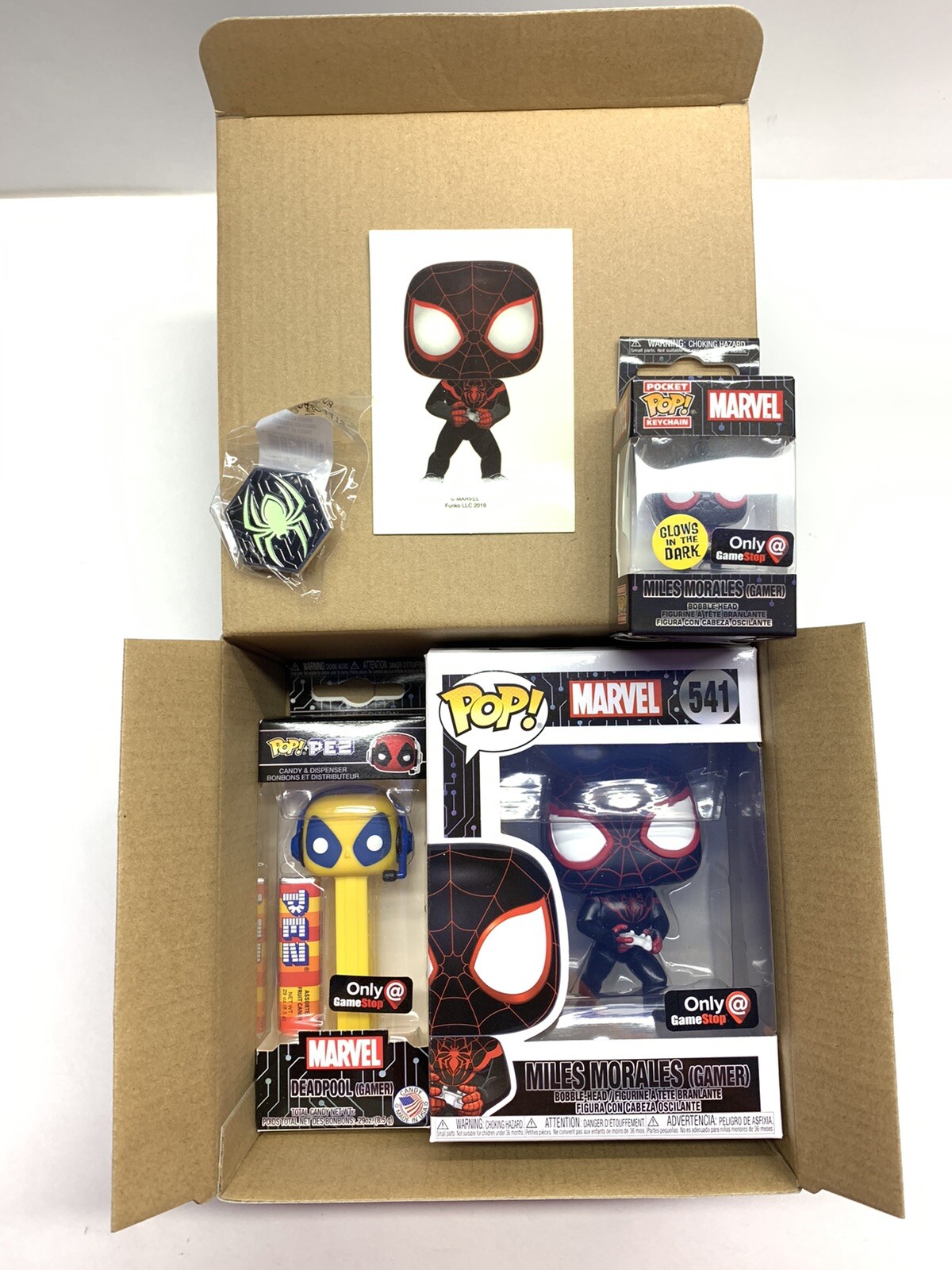 marvel gamer funko mystery box