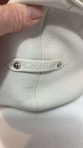 Cole Haan leather hobo shoulder beige bag - Picture 4 of 10