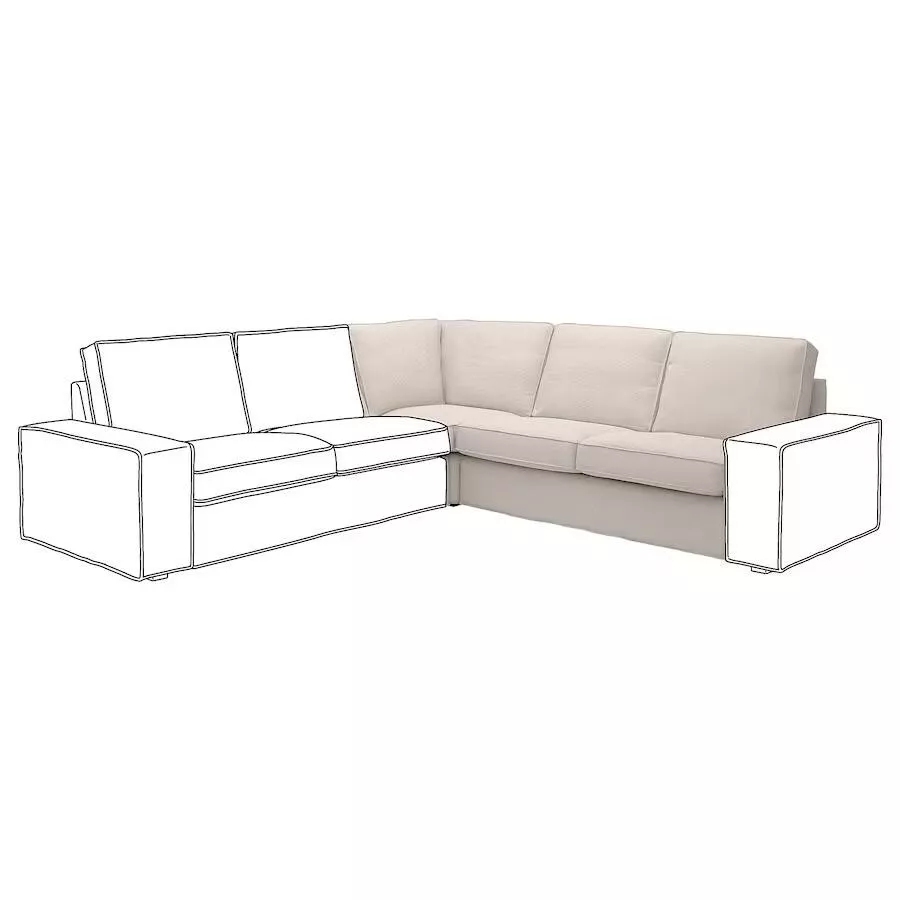 Ikea 2024 kivik corner