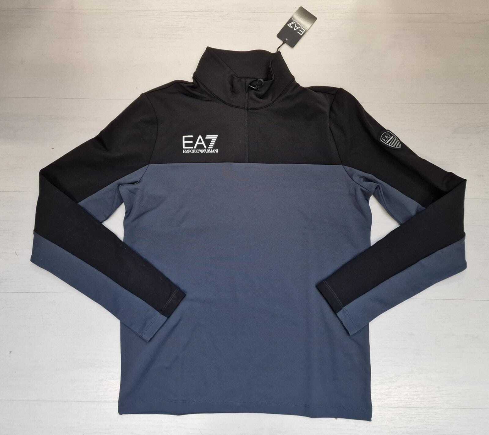 EA7 Emporio Armani Camiseta Termica Nieve Esquí Pesado Ropa 6LPMD1 Pjkaz